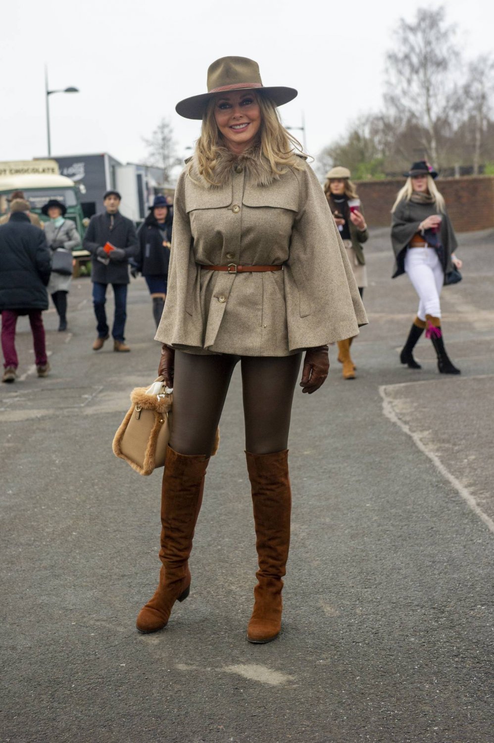 Carol at the races - bet she was ridden that day #BlnfPGBa