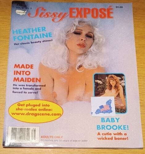 Vintage sissy porn from 1996 🌈 Sissy Expose Sissy Magazine  